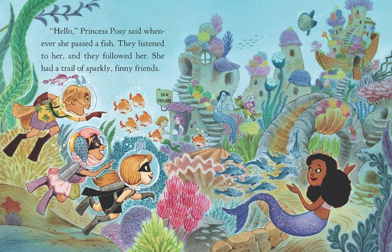 The Princess in Black and the Mermaid Princess US - Hardback