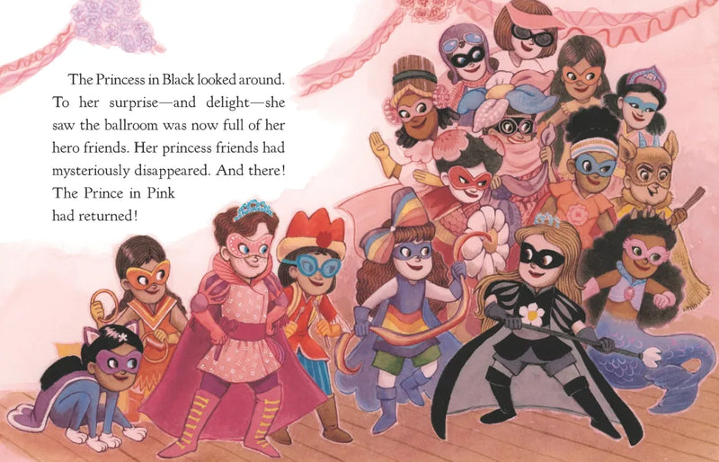 The Princess in Black and the Prince in Pink US - Hardback