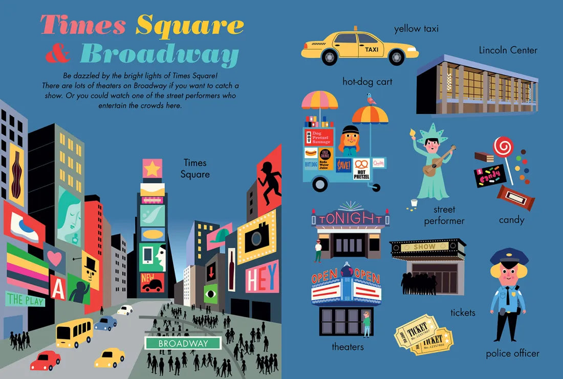 My First Book of New York US - Hardback