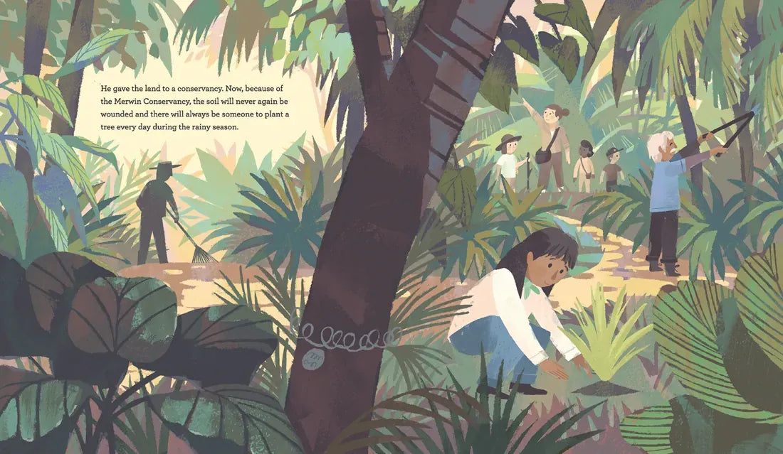 The Poem Forest: Poet W. S. Merwin and the Palm Tree Forest He Grew from Scratch US - Hardback