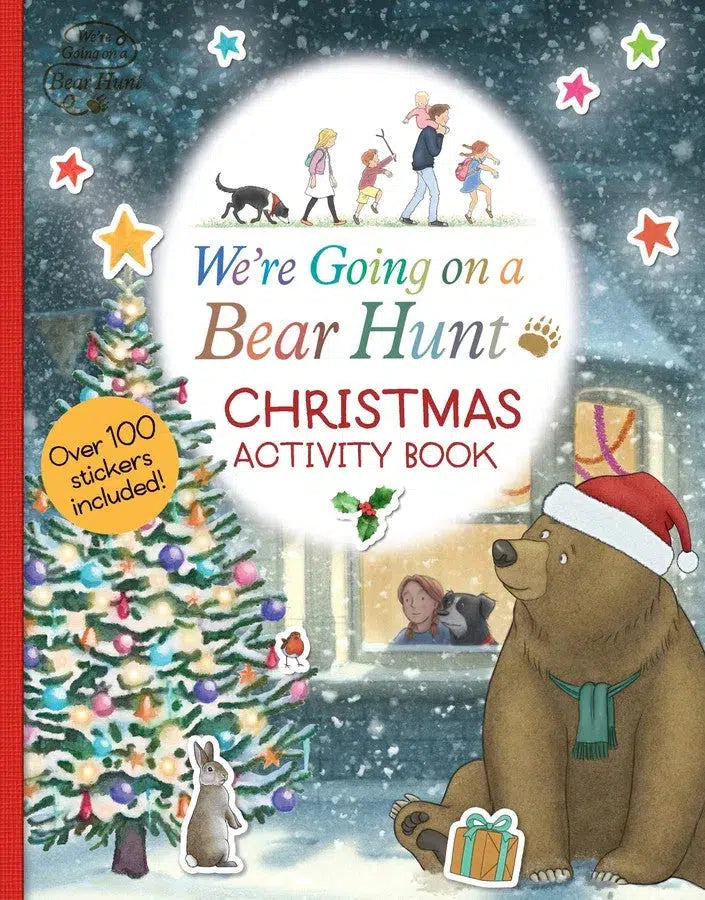 We're Going on a Bear Hunt: Christmas Activity Book-Children’s interactive and activity books and kits-買書書 BuyBookBook