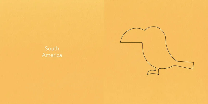 Paper Peek: Animals US - Board book