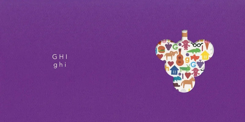 Paper Peek: Alphabet US - Board book