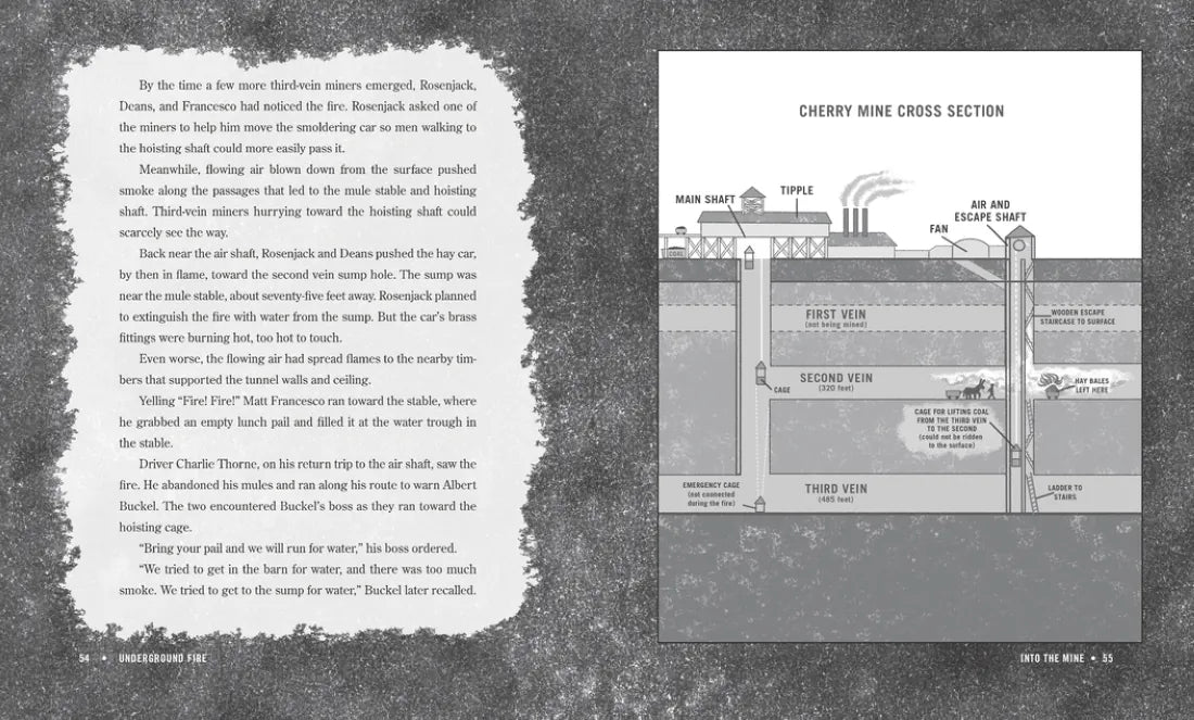 Underground Fire: Hope, Sacrifice, and Courage in the Cherry Mine Disaster US - Hardback