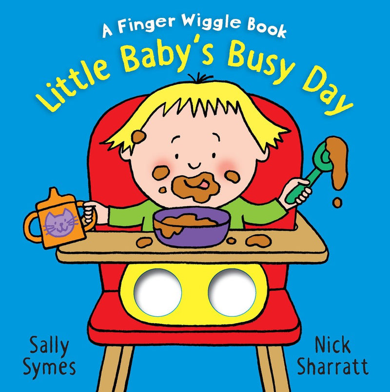 Little Baby's Busy Day: A Finger Wiggle Book-Children’s / Teenage fiction: General and modern fiction-買書書 BuyBookBook