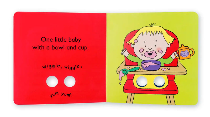 Little Baby's Busy Day: A Finger Wiggle Book US - Board book