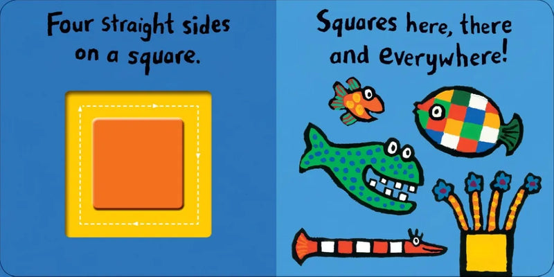 Shapes with Little Fish US - Board book