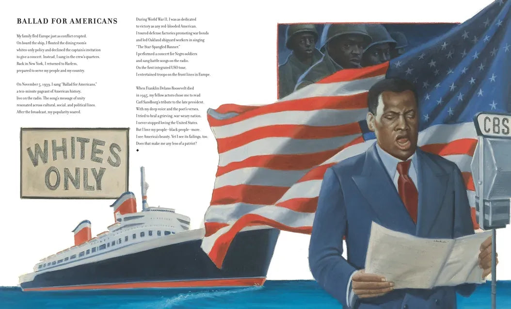 Outspoken: Paul Robeson, Ahead of His Time US - Hardback