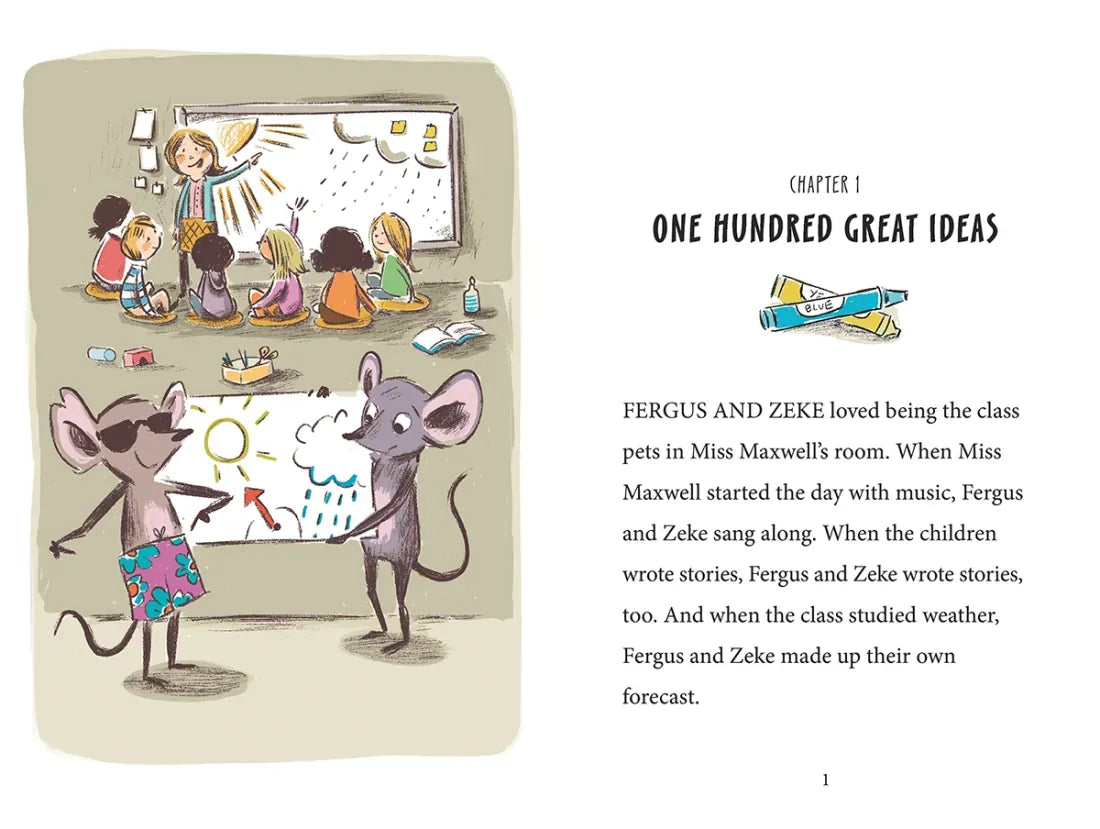 Fergus and Zeke and the 100th Day of School US - Hardback