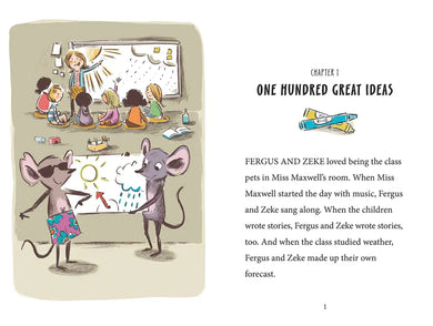 Fergus and Zeke and the 100th Day of School US - Hardback