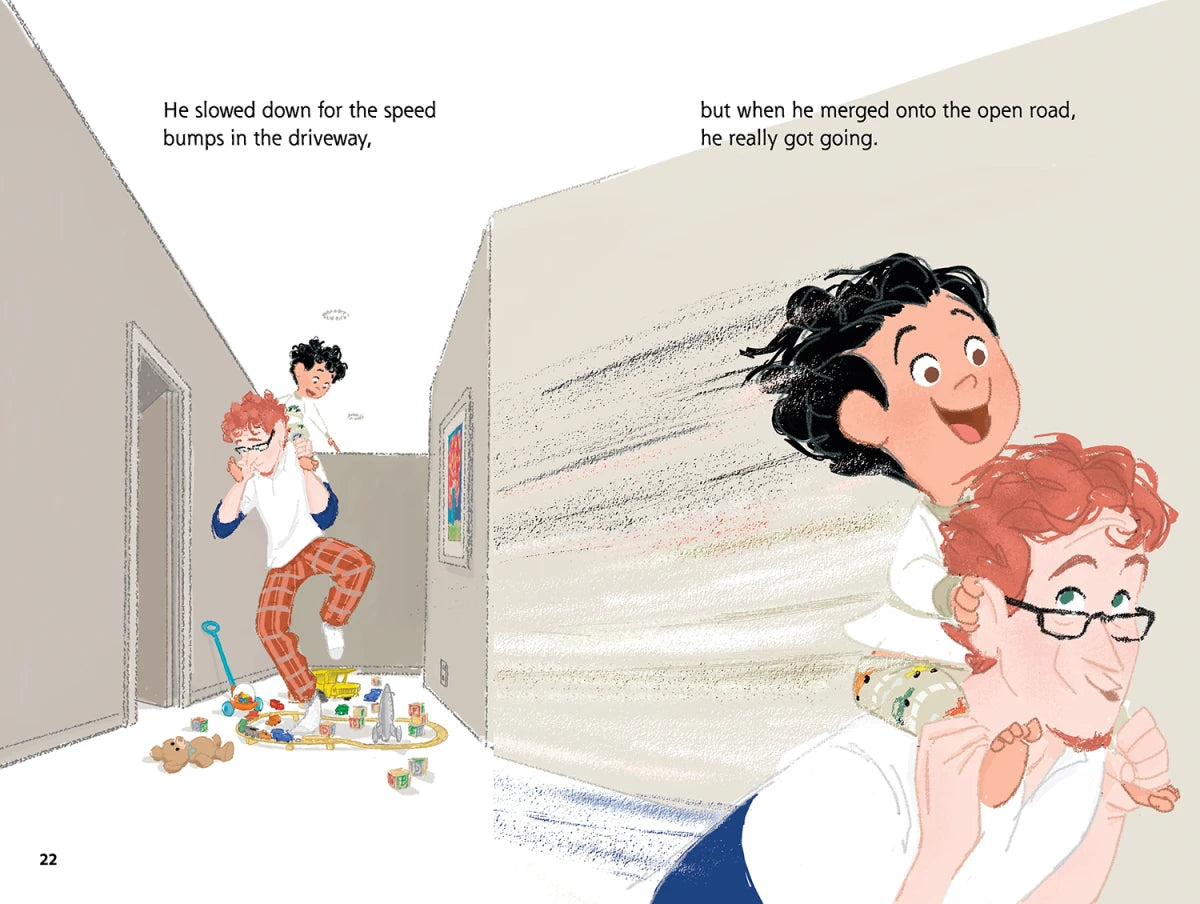 Out and About with Mitchell and Dad: 2 Books in 1 US - Hardback