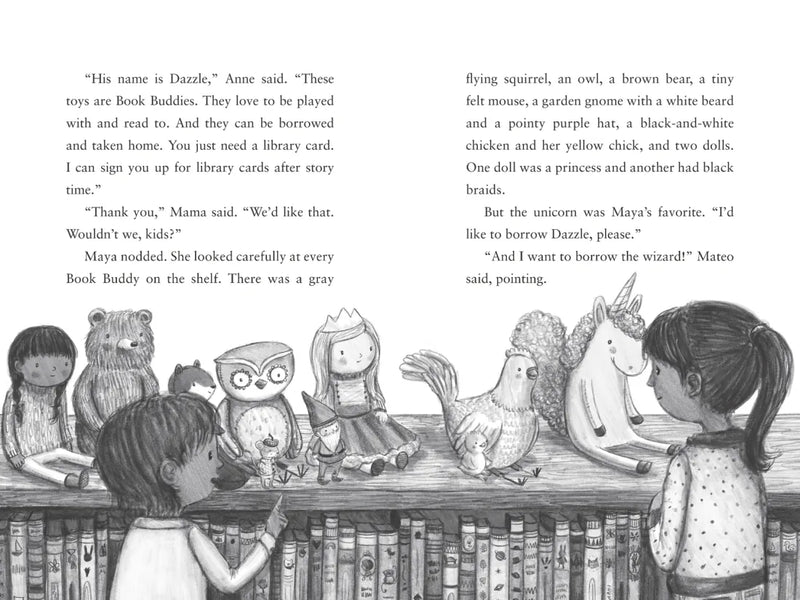 Book Buddies: Dazzle Makes a Wish US - Hardback