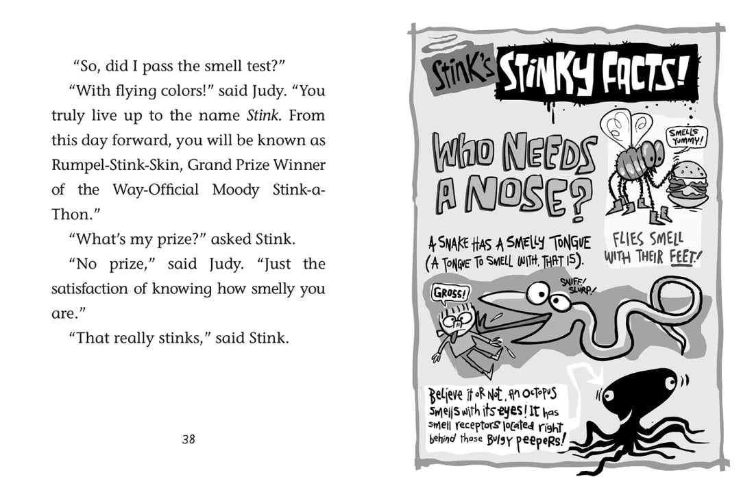 Stink and the World's Worst Super-Stinky Sneakers US - Paperback / softback