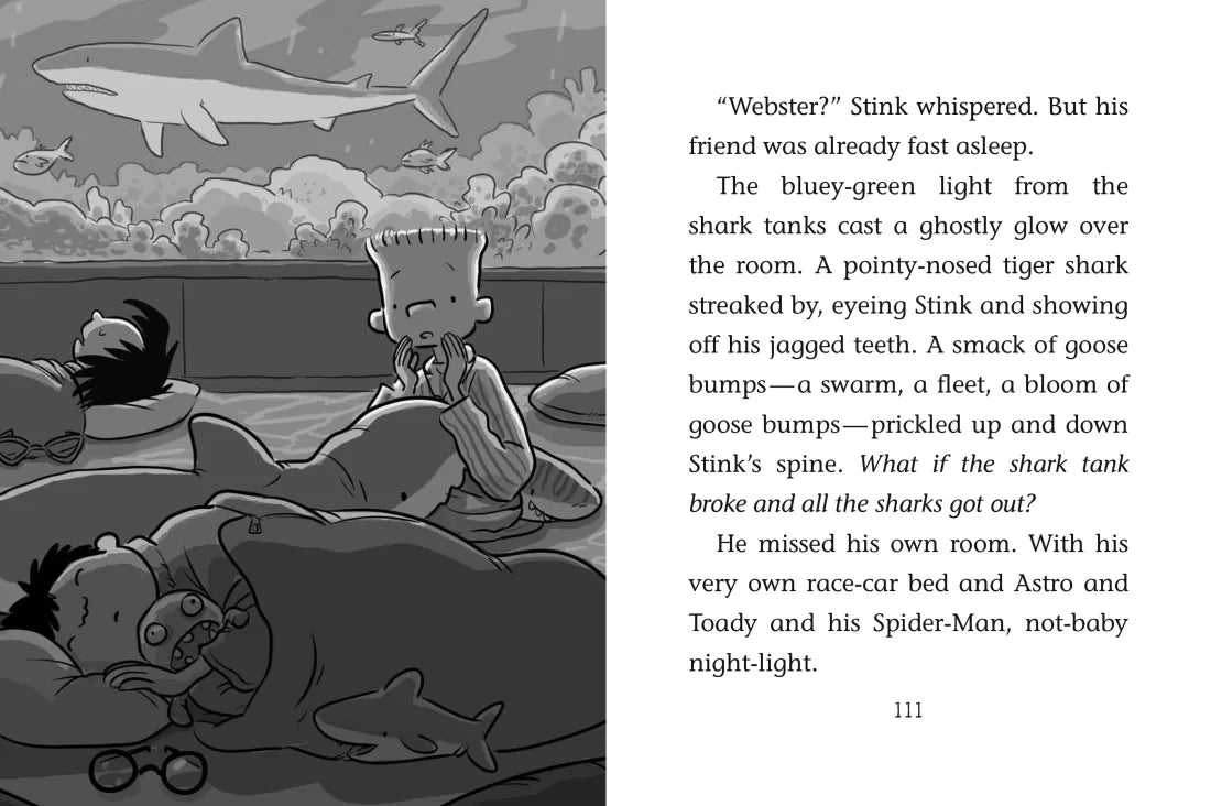 Stink and the Shark Sleepover US - Paperback / softback