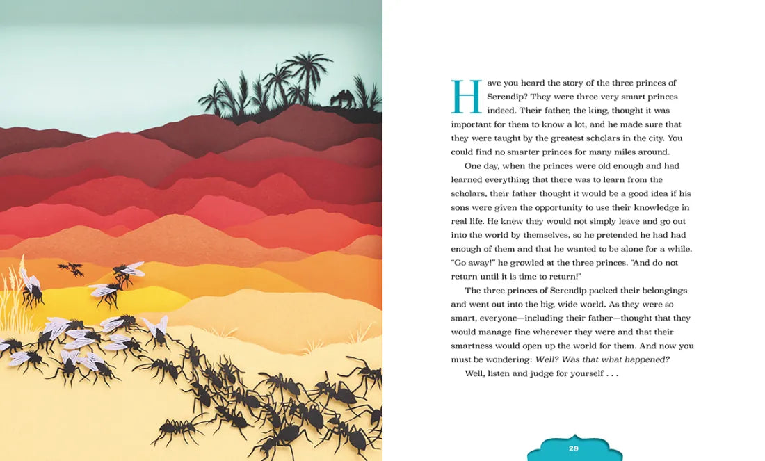 The Three Princes of Serendip: New Tellings of Old Tales for Everyone US - Hardback