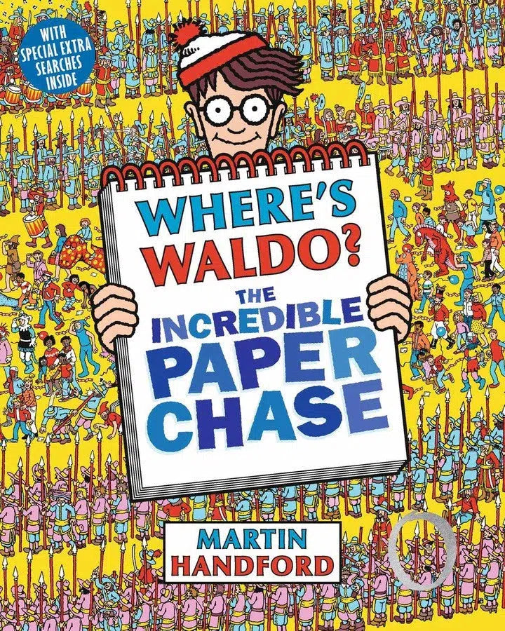 Where's Waldo? The Incredible Paper Chase-Children’s interactive and activity books and kits-買書書 BuyBookBook