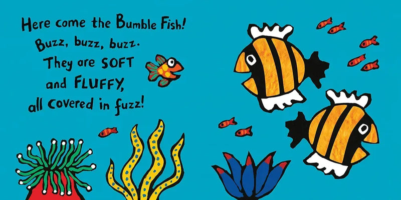 Little Fish and Friends: A Touch-and-Feel Book US - Hardback