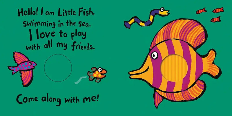 Little Fish and Friends: A Touch-and-Feel Book US - Hardback
