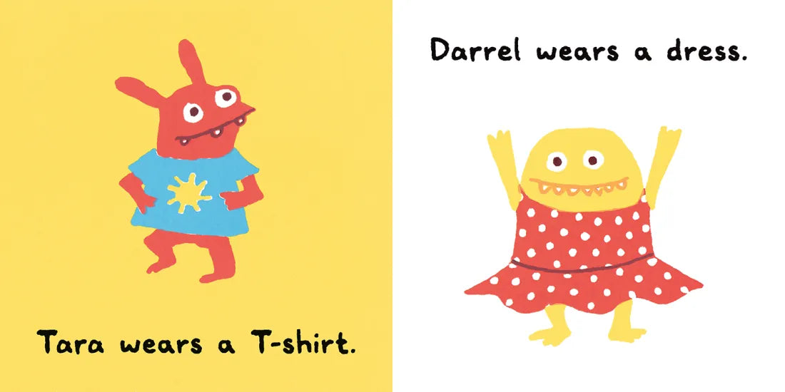 Monster Clothes US - Board book