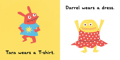 Monster Clothes US - Board book