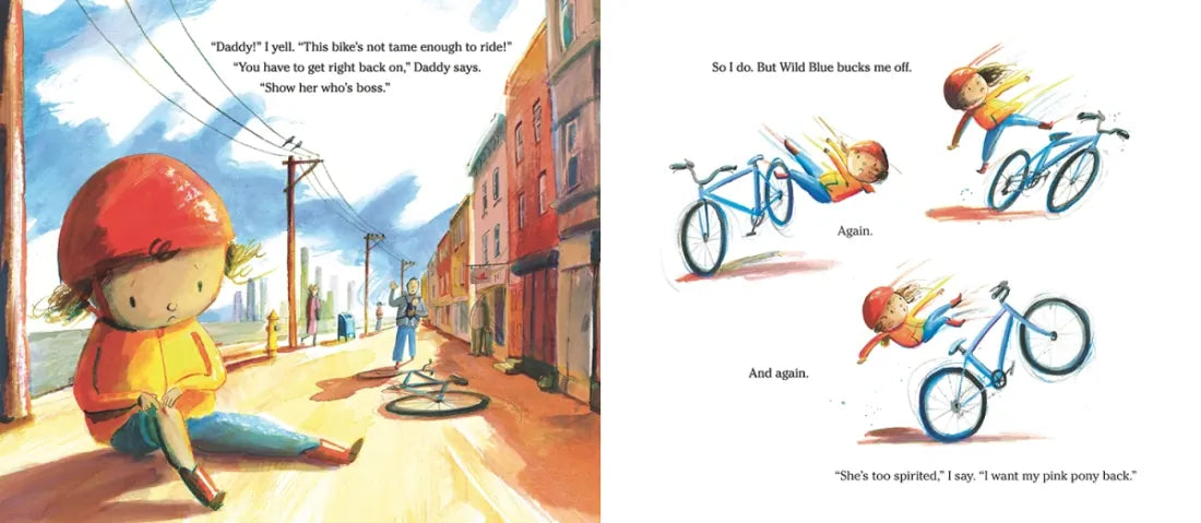 Wild Blue: Taming a Big-Kid Bike US - Hardback