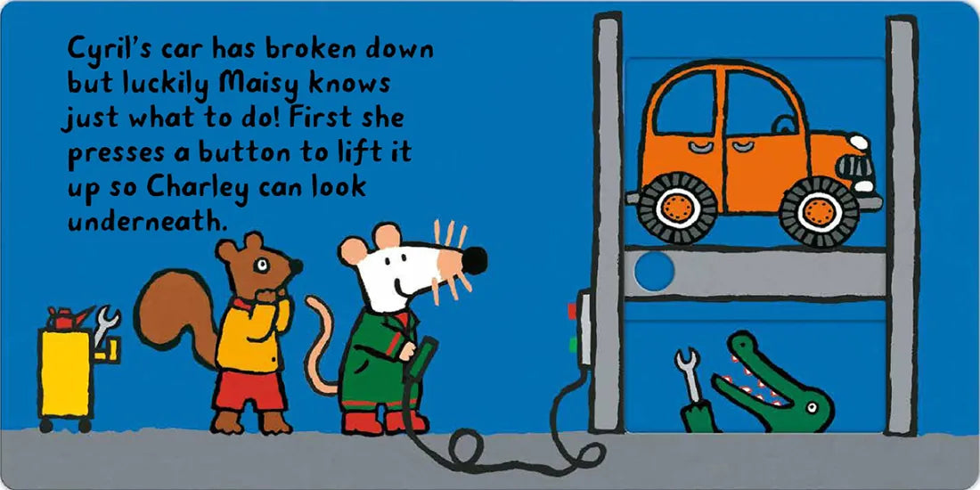 Maisy's Garage US - Board book