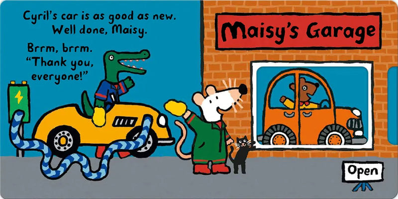 Maisy's Garage US - Board book
