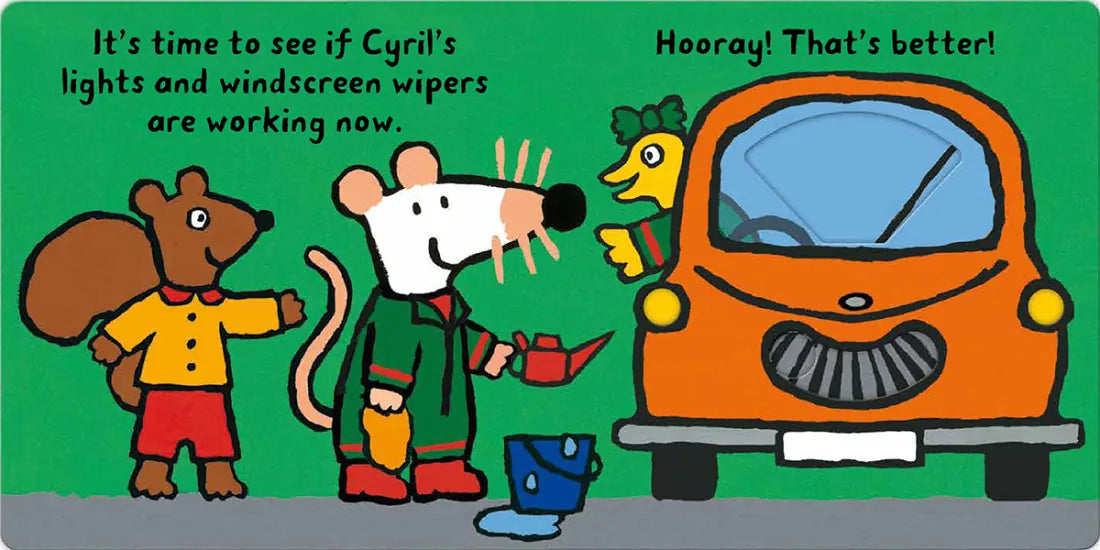 Maisy's Garage US - Board book