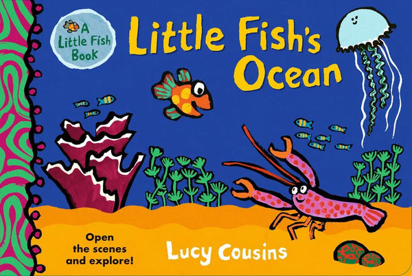 Little Fish's Ocean-Children’s interactive and activity books and kits-買書書 BuyBookBook