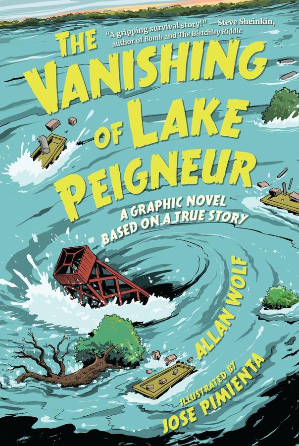The Vanishing of Lake Peigneur: A Graphic Novel Based on a True Story-Graphic novel / Comic book / Manga: genres-買書書 BuyBookBook