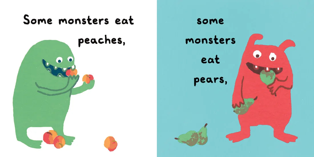 Monster Food US - Board book