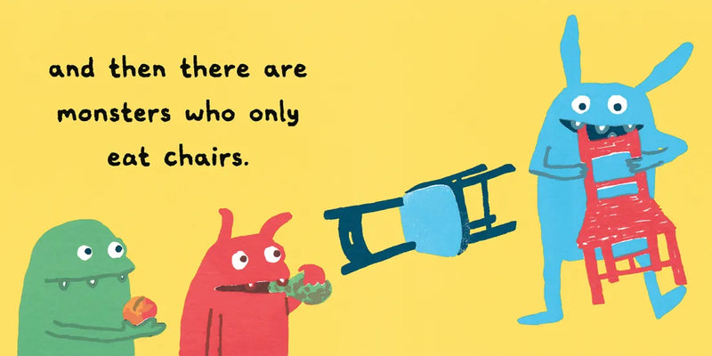 Monster Food US - Board book