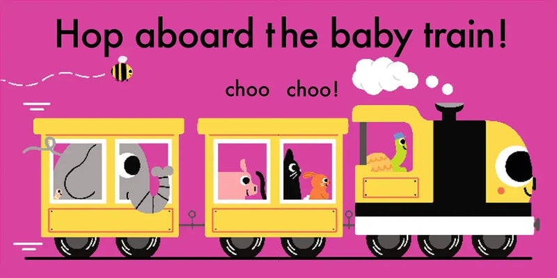 Hop Aboard! Baby's First Vehicles US - Board book