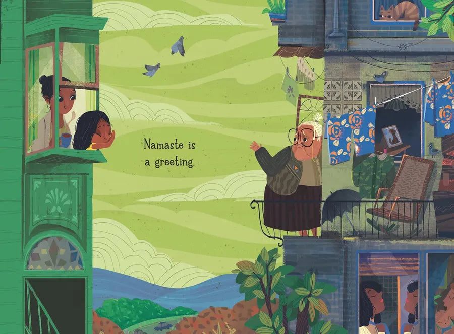 Namaste Is a Greeting US - Hardback