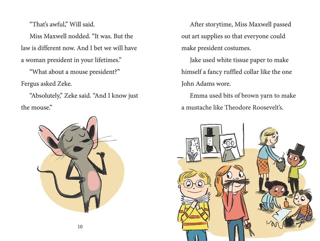 Fergus and Zeke for President US - Hardback