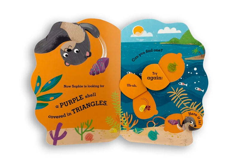 Sophie's Seashell Scramble US - Board book