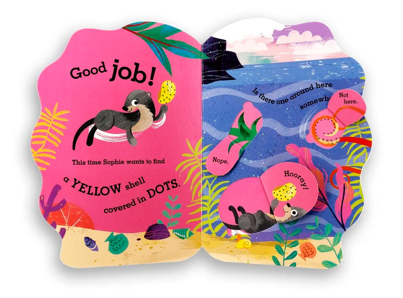 Sophie's Seashell Scramble US - Board book