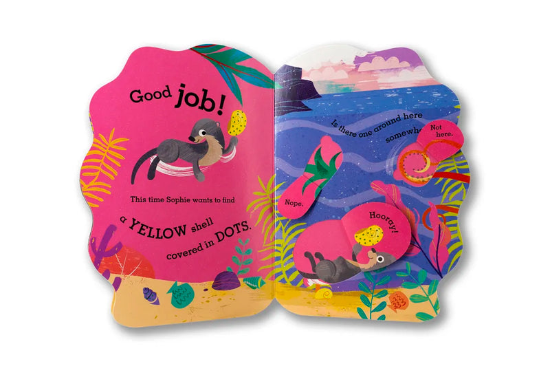 Sophie's Seashell Scramble US - Board book