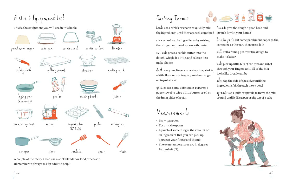 Bake, Make, and Learn to Cook US - Hardback
