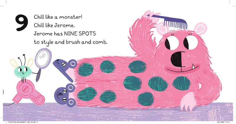 Monsters Play... Counting! US - Board book