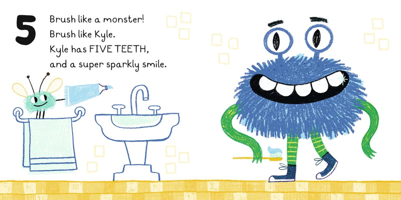 Monsters Play... Counting! US - Board book