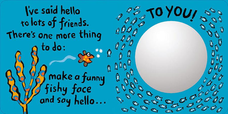 Hello, Little Fish!: A Mirror Book US - Board book