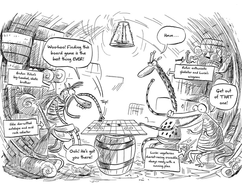 Julius Zebra: Entangled with the Egyptians! US - Paperback / softback