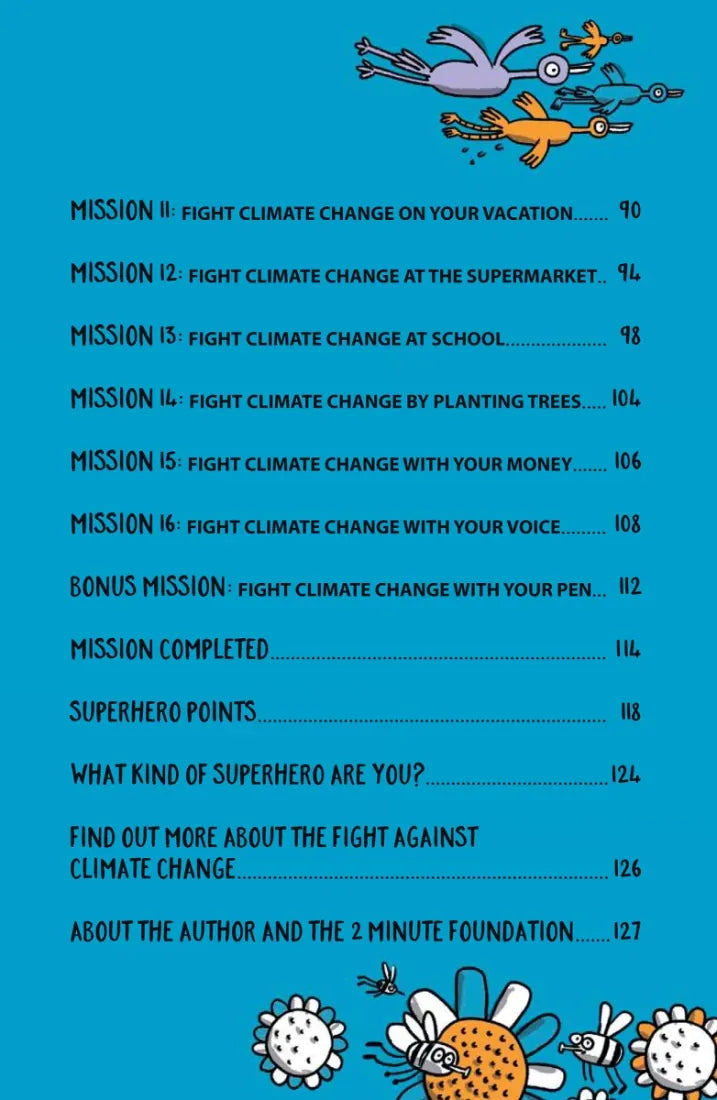 Kids Fight Climate Change: Act now to be a #2minutesuperhero US - Hardback
