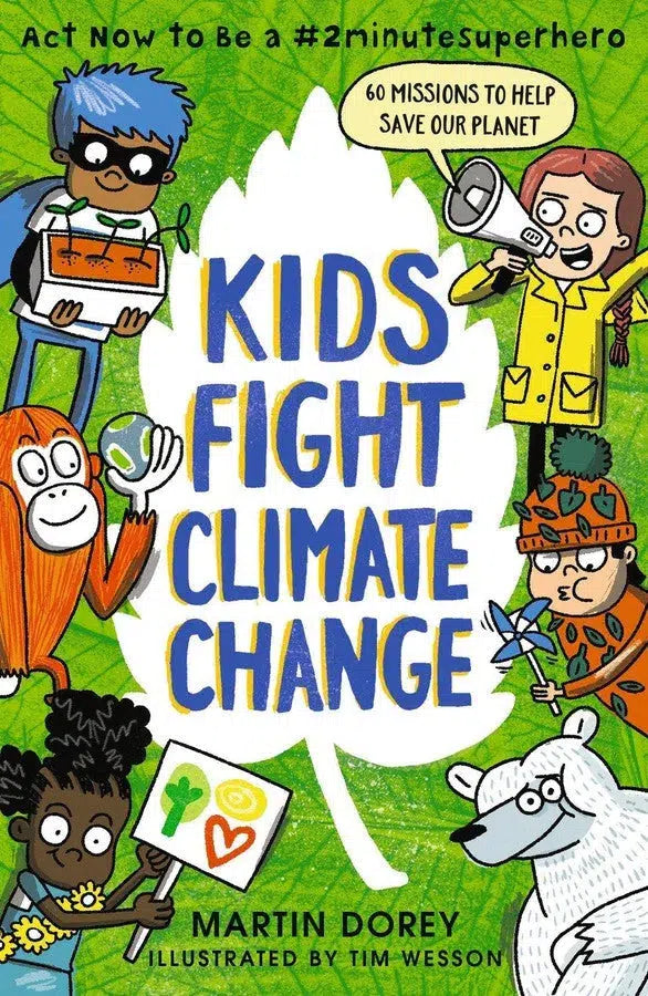 Kids Fight Climate Change: Act now to be a #2minutesuperhero-Children’s / Teenage: Personal and social topics-買書書 BuyBookBook