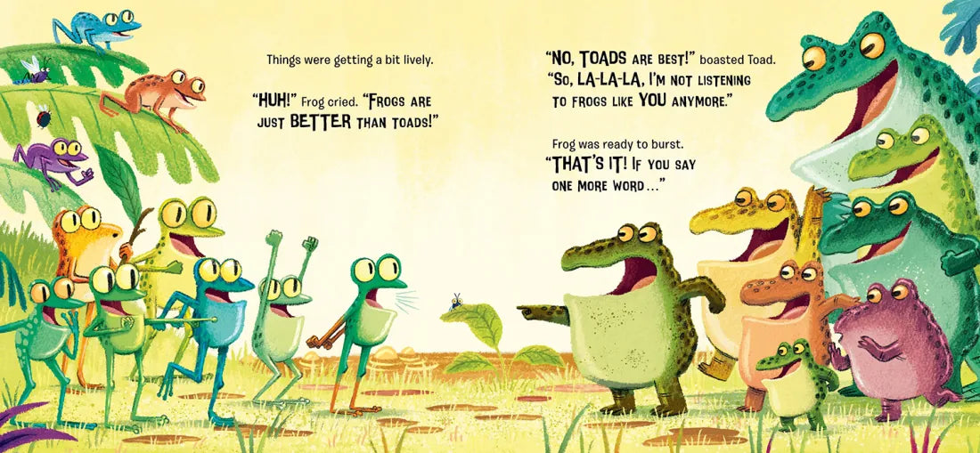 Frog vs Toad US - Hardback