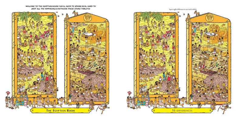 Where's Waldo? Double Trouble at the Museum: The Ultimate Spot-the-Difference Book! US - Paperback / softback