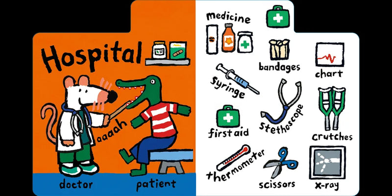 Maisy at Work: A First Words Book US - Board book