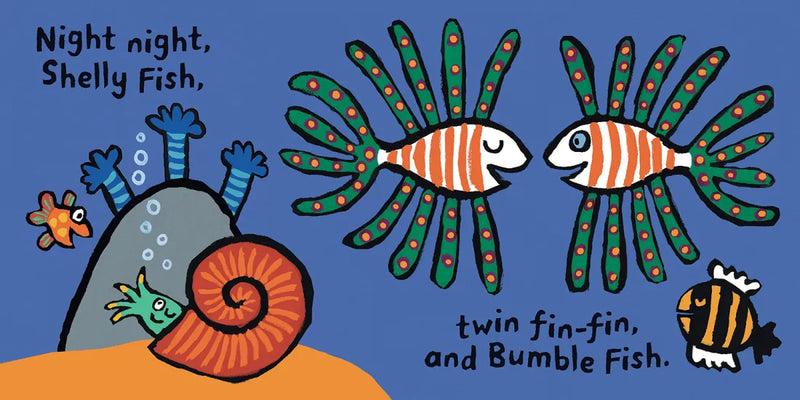 Good Night, Little Fish US - Board book