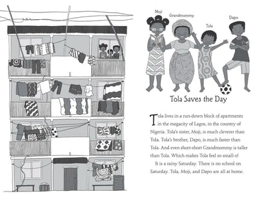 Too Small Tola and the Three Fine Girls US - Hardback